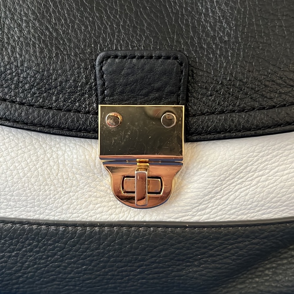 Badgley Mischka Color Block Satchel - image 3